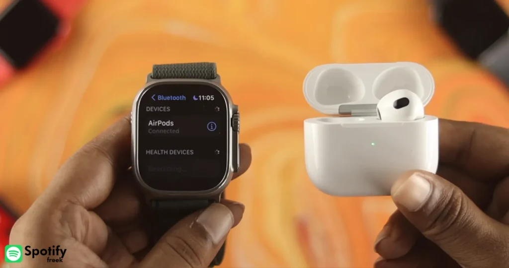apple watch with airpods